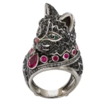 lucky cat ring