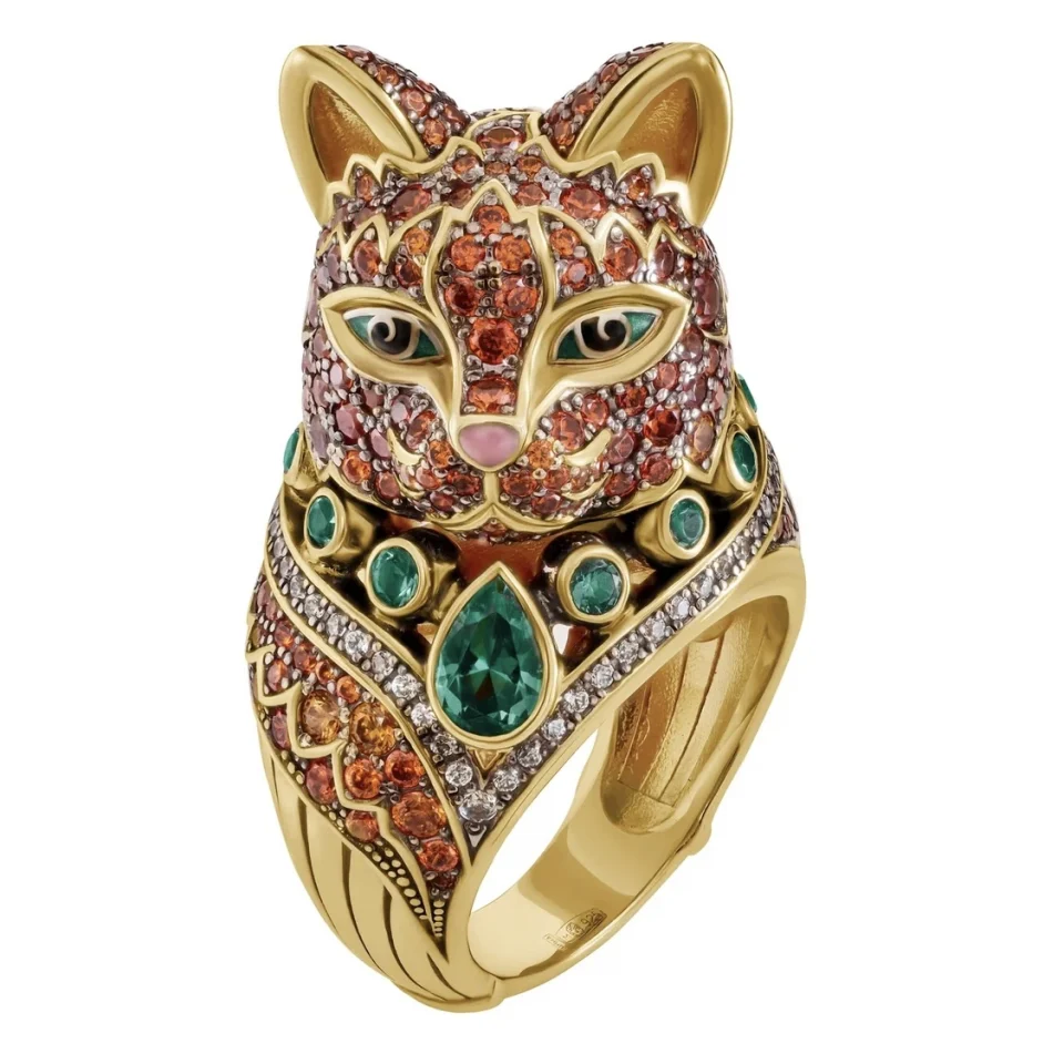 lucky cat ring