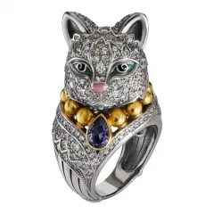 lucky cat ring