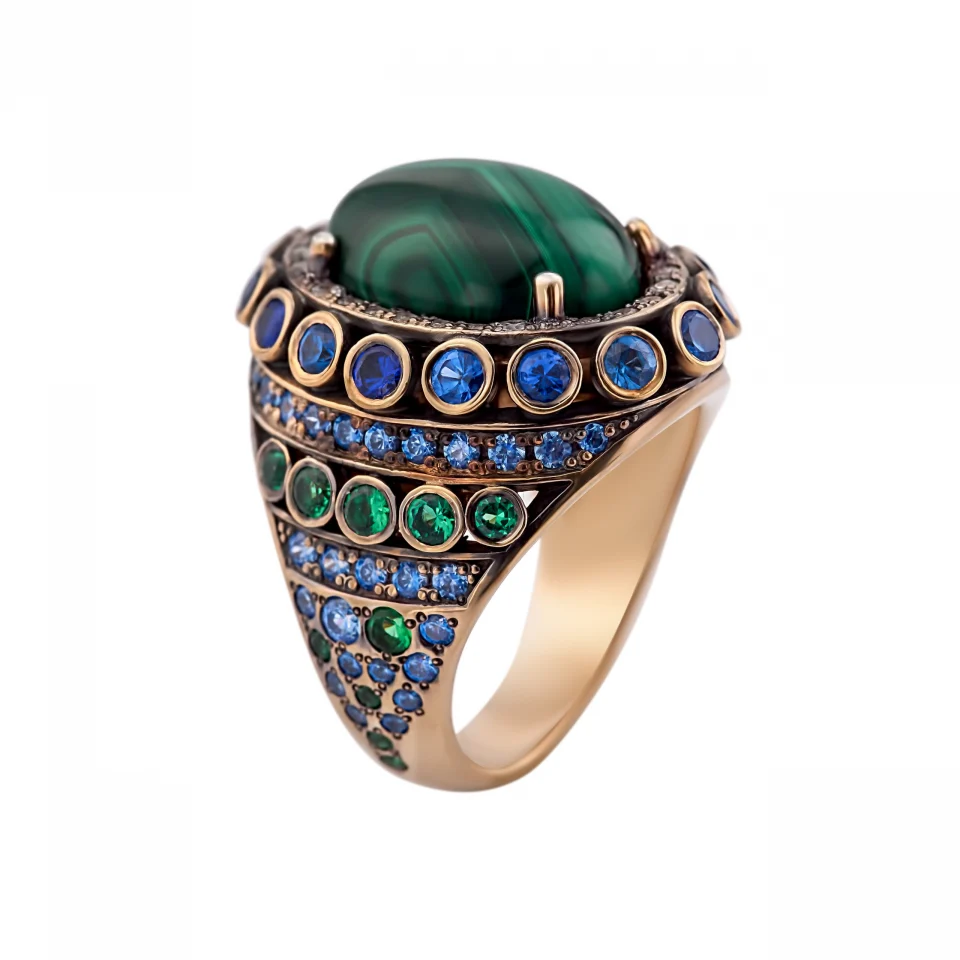 peacock ring