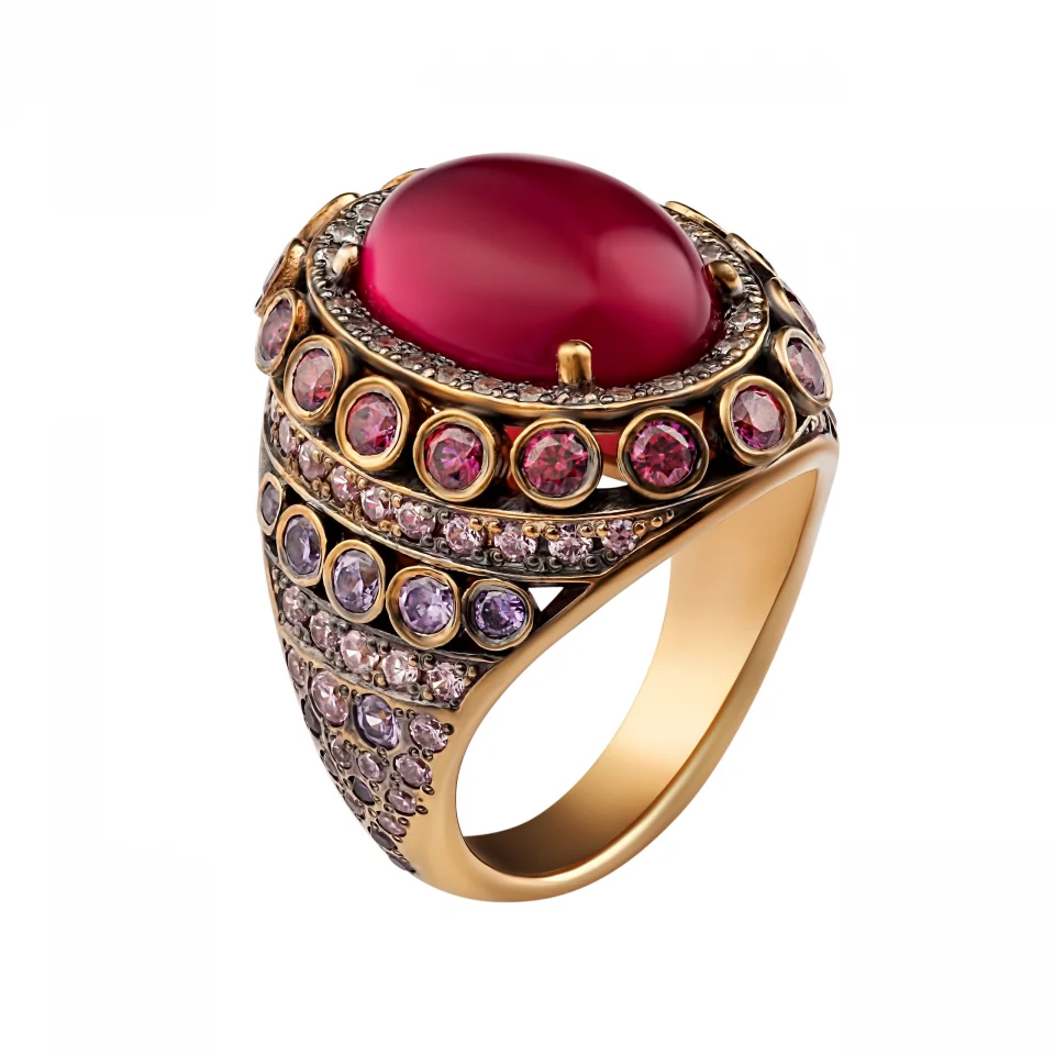 peacock ring