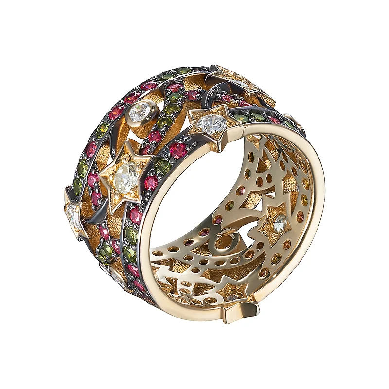small stars ring
