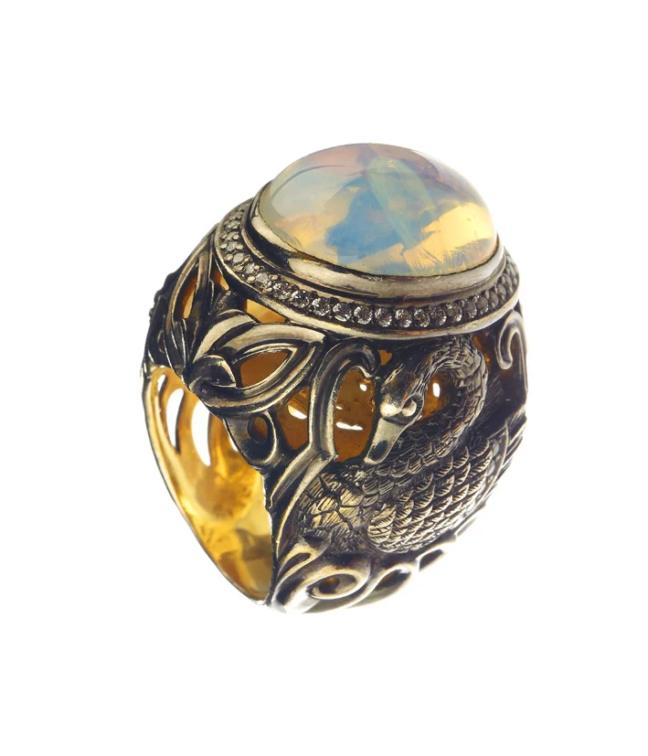 swan ring