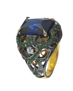 wild flowers ring