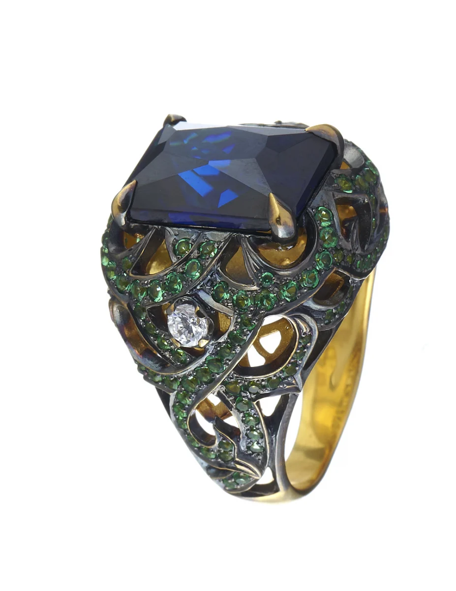 wild flowers ring