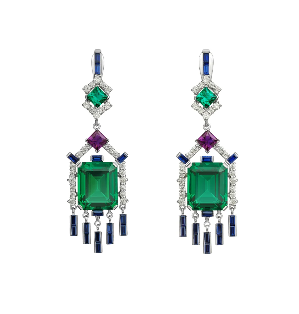 art-deco earrings