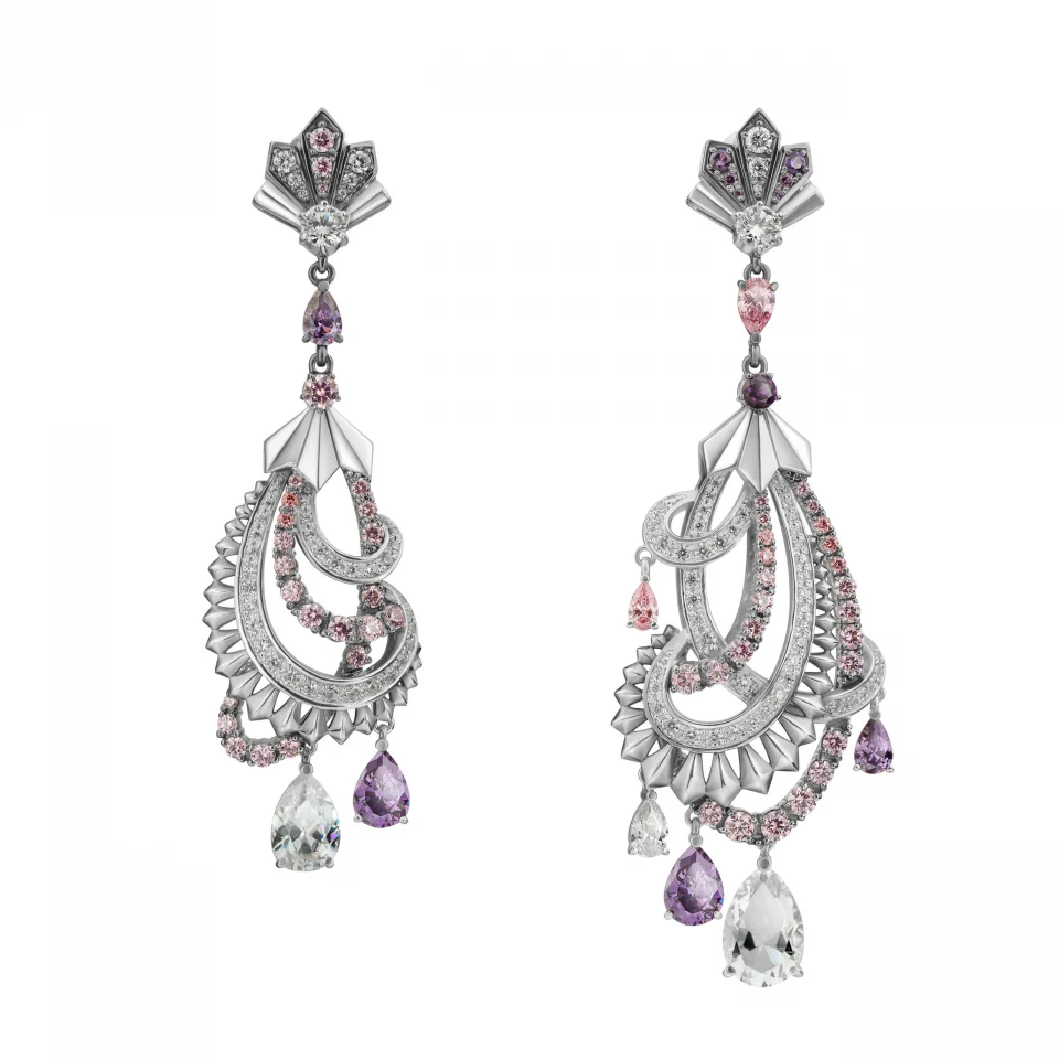 asymmetry earrings
