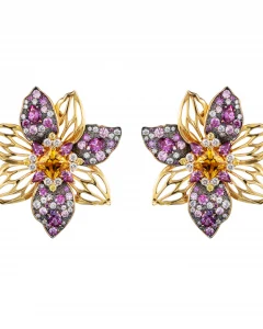 avatar flower earrings