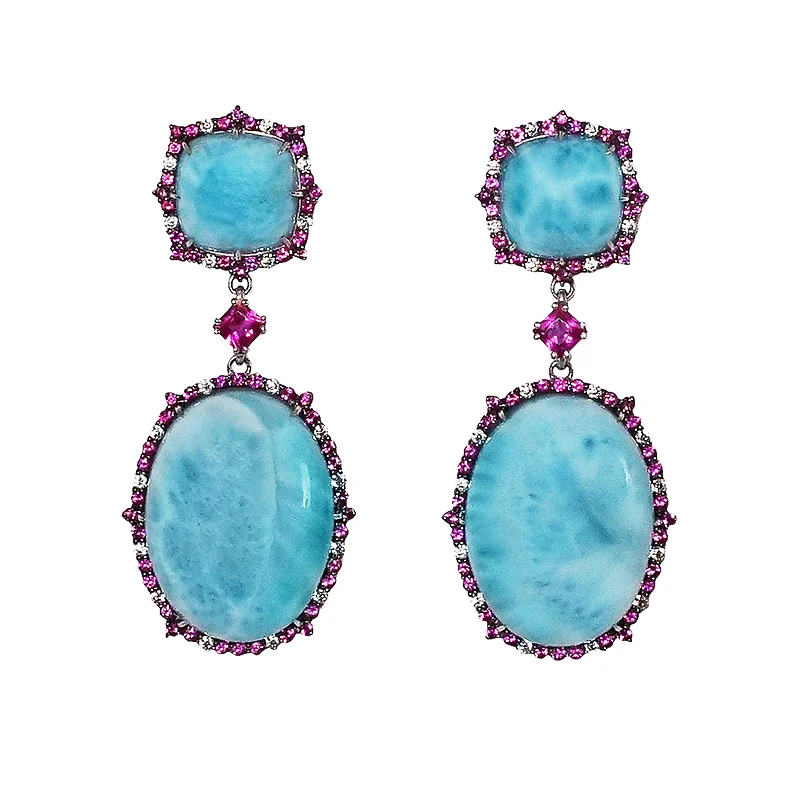 blue laguna earrings