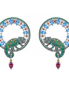 chameleon earrings