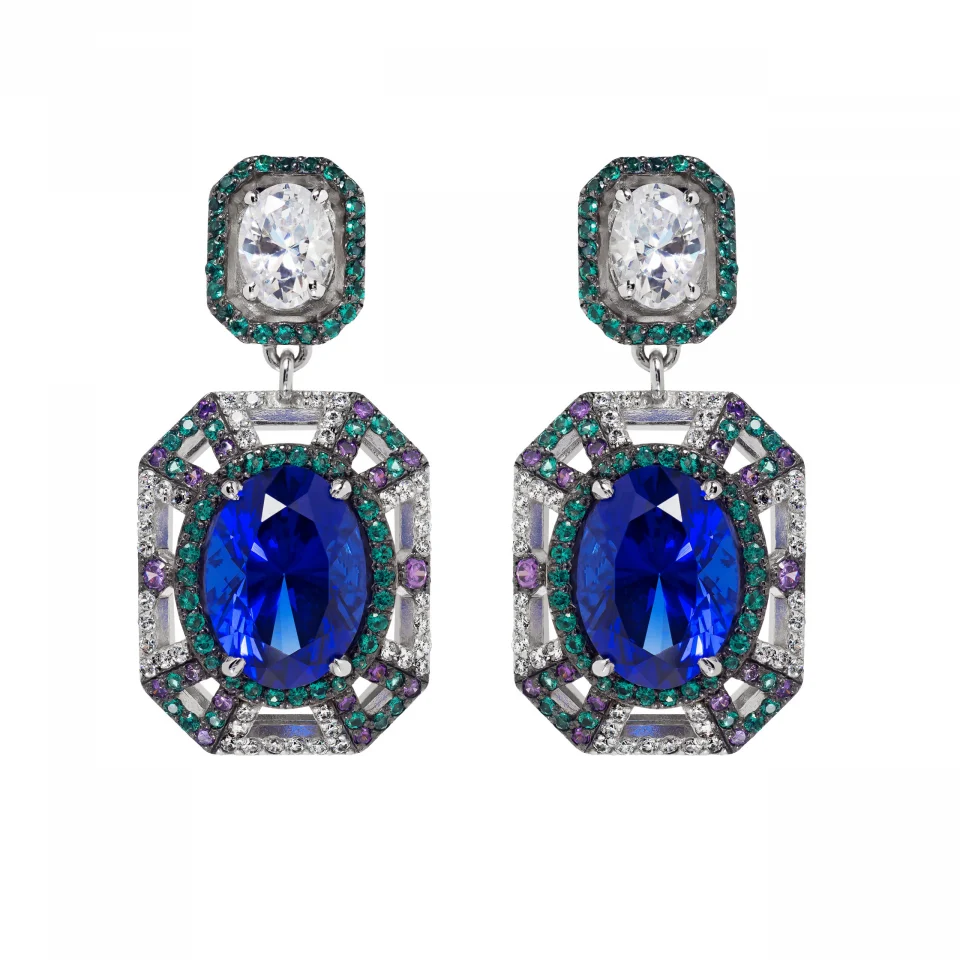 geometry earrings