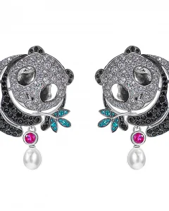 panda earrings