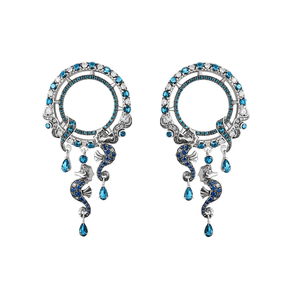 seahorses earrings