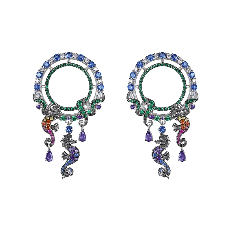 seahorses earrings