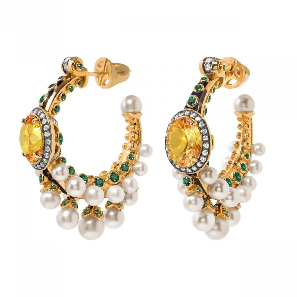 seascape treasure earrings