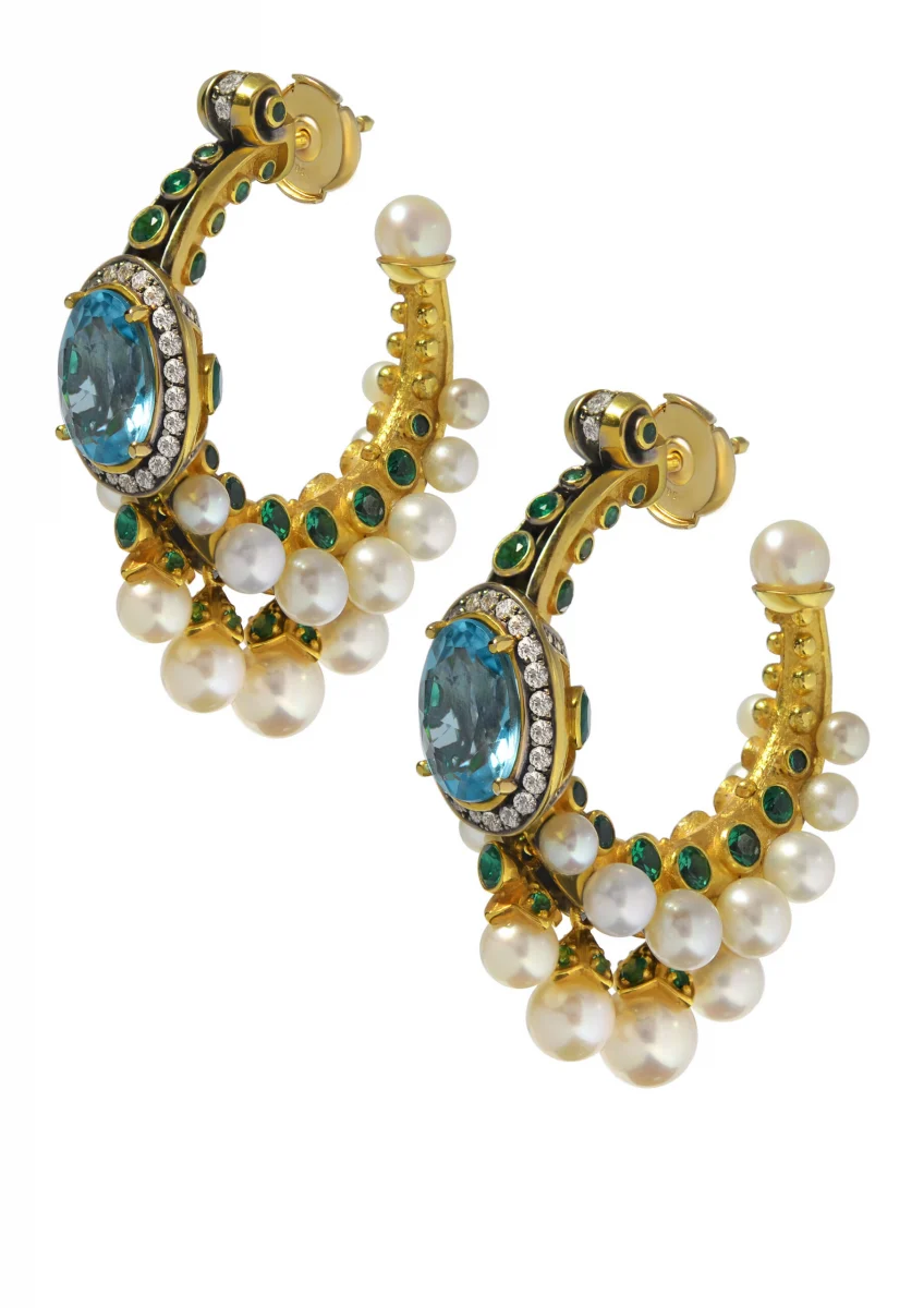 seascape treasure earrings