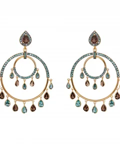 sparkle drops earrings