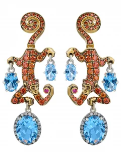 cheeky monkey earrings