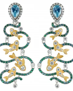 sea ballet earrings