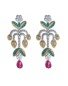 wild strawberry earrings